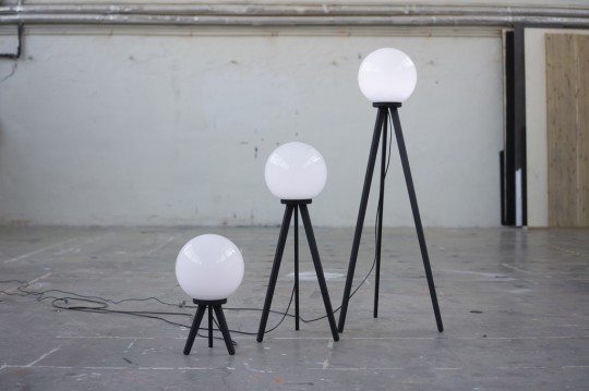 Satellite Lamps trio